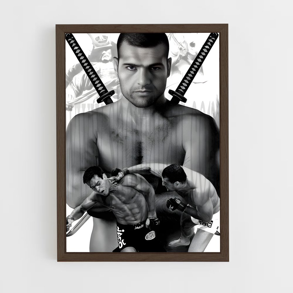 Poster Mauricio de shogun – affiche MMA (vue 5)